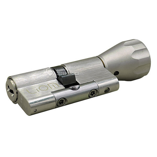 Циліндр EVVA 4KS 92T (41*51T) нікель сатин 5 ключів - Фото №3