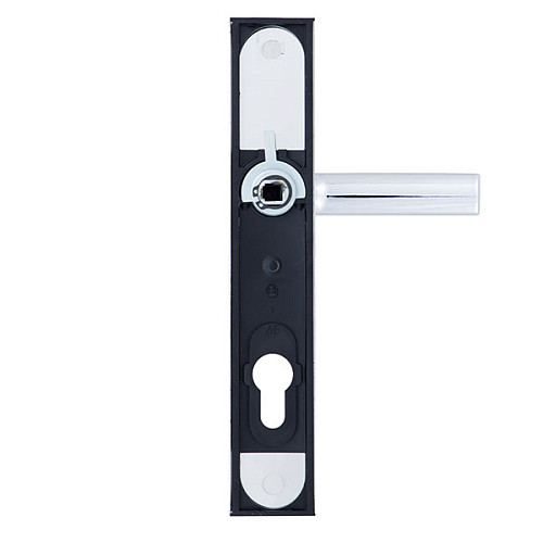 Ручки на планці з протектором ROSTEX R4 R 85мм (38-55мм) хром полірований - Фото №3