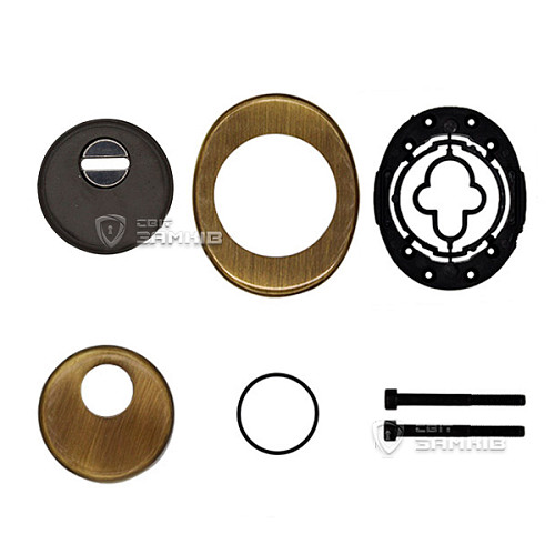 Протектор AZZI FAUSTO F23 Antitubo Widia 33 мм 85х70 бронза - Фото №4