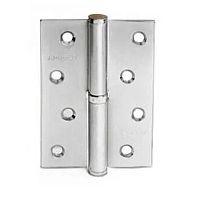 Петля APECS Steel 100*75 мм - NIS шлифованный никель R правая