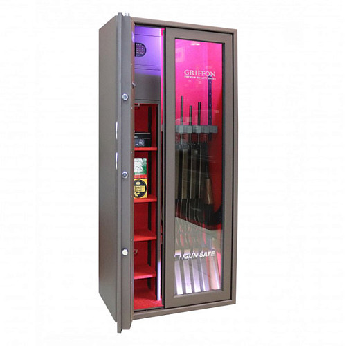Сейф оружейный GRIFFON GG.700.E с бронированным стеклом - Фото №2