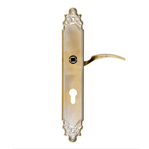 Ручки на планке с протектором ROSTEX Ozdobna R 90мм (38-45мм) титан PVD матовый - Фото №2