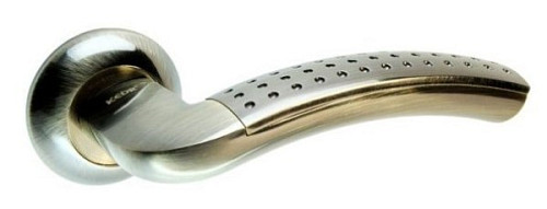 Ручки на розеті KEDR R10.026-AL AB бронза - Фото №2