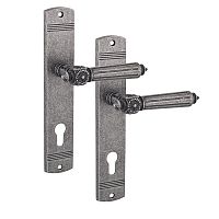 Ручки на планці SIBA Rimini 85 античне срібло матове