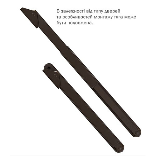 Тяга ABLOY DC197 стандартна Коричневий - Фото №3