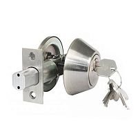 Замок врезной AMIG мод.1550 (BS60/70мм) матовый никель