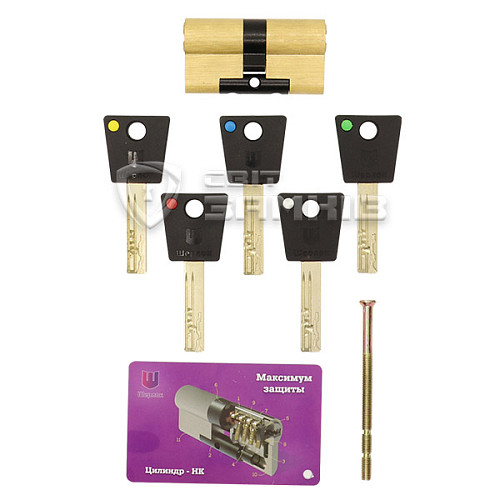 Циліндр SHERLOCK HK 95 (30*65) латунь - Фото №4