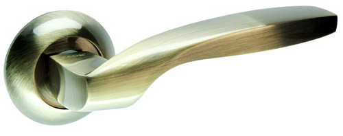 Ручки на розеті KEDR R10.045-AL AB бронза - Фото №2