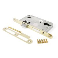 Механизм замка APECS 5300(UA) PZ (BS50*85мм) металл.язычок G золото