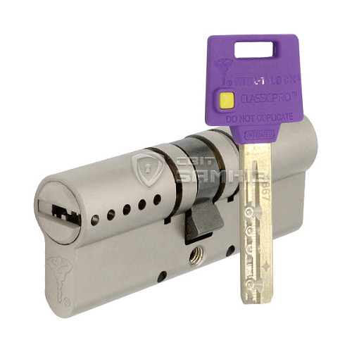 Циліндр MUL-T-LOCK MTL400/ClassicPRO 100 (35*65) нікель сатин - Фото №1