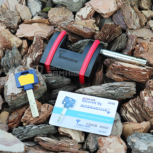 Замок навісний MUL-T-LOCK E-SLID/SBE13 Interactive+ (2 ключа) - Фото №8