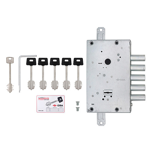 Механизм замка CISA 57655 ALPS (BS64мм) с перекодировкой без торцевой планки - Фото №5