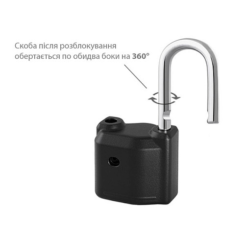 Замок навісний TOKOZ Omega 50 (без ключів) - Фото №3