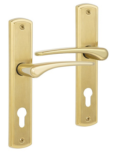 Ручки на планці ROSTEX Kredo 72мм (35-50мм) титан PVD матовий - Фото №2