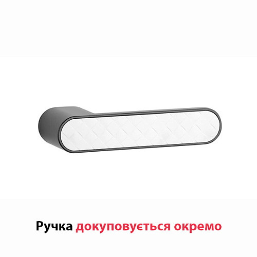 Вставка в ручку APRILE Guava (без отверстия под вороток) белый декорированный - Фото №2