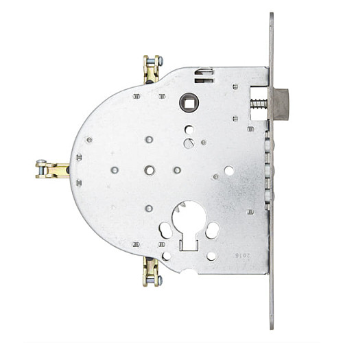 Механізм замка MUL-T-LOCK M235/M267 4-х спрямований (BS65*90мм) хром полірований без зв.планки - Фото №4