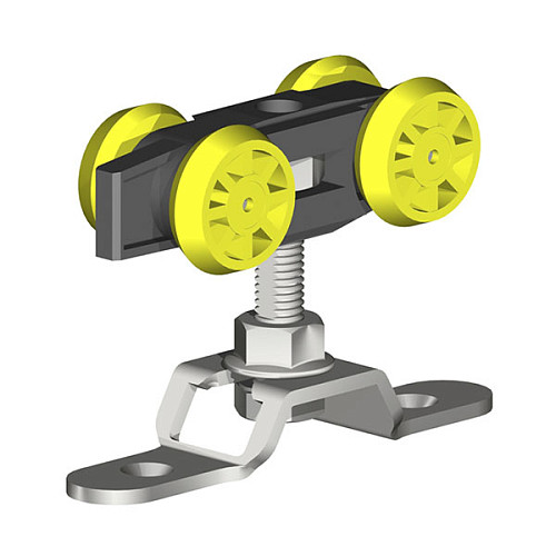 Розсувна система VALCOMP Herkules HS60 довжина 1,8 м на 1 полотно вагою до 60 кг - Фото №6