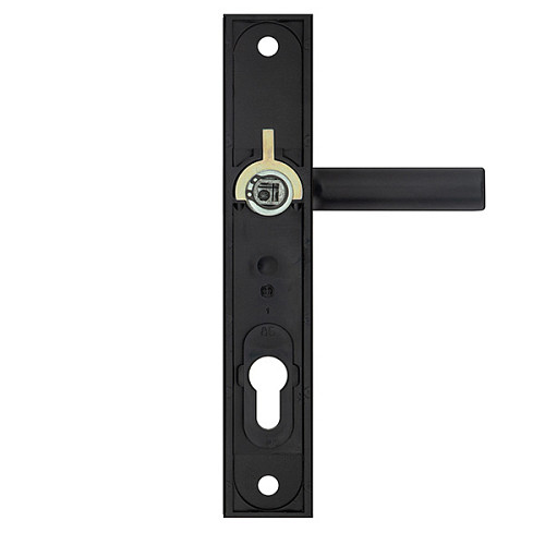 Ручки на планці з протектором ROSTEX R4 R 72мм (38-55мм) чорний - Фото №2