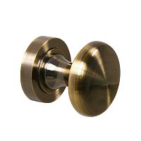 Ручка-кноб METAL-BUD ГАЛКА фиксированная универсальная бронза