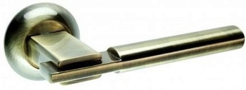 Ручки на розеті KEDR R10.038 AL AB бронза - Фото №2