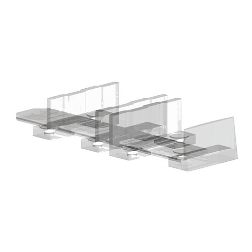 Розсувна система VALCOMP Jupiter JU01 довжина 1,8 м на 1 полотно вагою до 30 кг - Фото №6