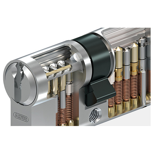 Цилиндр ABUS Vitess 4000 MX (модульный) 100T (60*40T) никель сатин - Фото №8