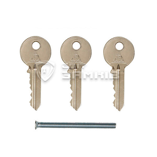 Циліндр CORTELLEZZI PRIMO 116 60 (30*30) титан коричневий - Фото №3