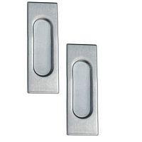 Ручки для розсувної системи FORME KR01 (+ручка під палець) C02 хром матовий