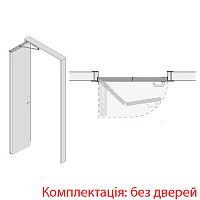 Раздвижная система Compack Living 90 ° A80 на 2 полотна до 50 кг левая