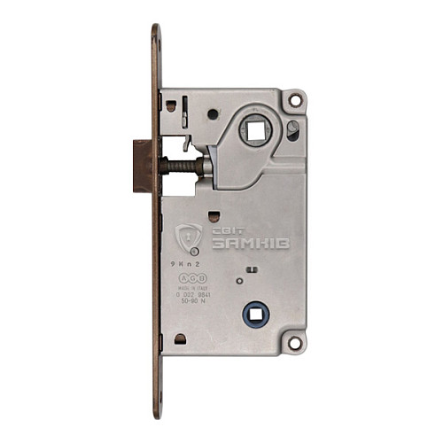 Механізм замка AGB Centro WC (BS50*90мм) бронза - Фото №3