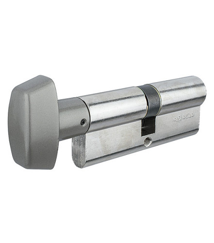 Циліндр TESA TE5 70T (40*30T) нікель сатин 5 ключів - Фото №3