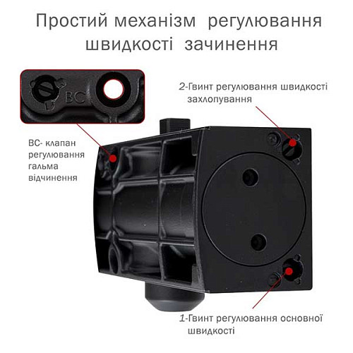 Дотягувач RYOBI D-1200P(U) BC UNIV до 80кг Чорний - Фото №6