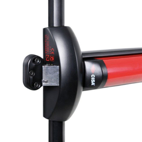 Антипаника накладная CISA Fast Touch 59811.10 модульная 1-точечная красный/черный - Фото №12