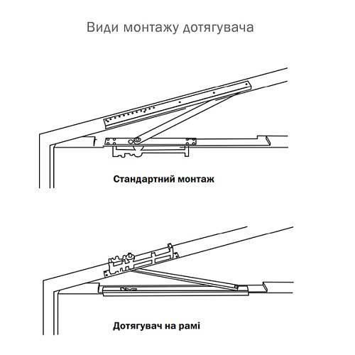 Доводчик скрытый RYOBI CO-156-R BC SLD HO до 180 кг L левый - Фото №5