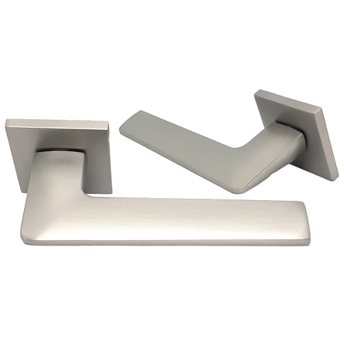 Ручки на розетте GENRICH R77.205 MSN никель матовый - Фото №3