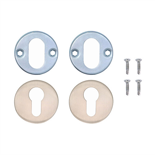 Накладки на серцевину ABARO C02 круглі нержавіюча сталь - Фото №3