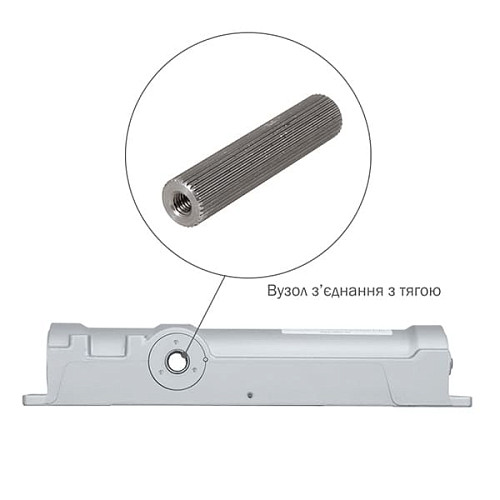Дотягувач ABLOY DC250 CAM BC EN1-6 без тяги  до 120кг FIRE Коричневий - Фото №7