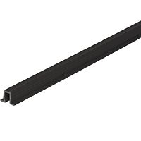 Направляющая рейка SLIDO Classic нижняя 2 м пластиковая черная