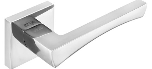 Ручки на розеті MVM Z-1420 (T1-E1) CP полірований хром - Фото №2