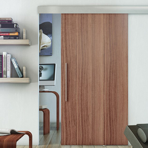 Раздвижная система OMGE Alutech 1400 длина 1,9 м на 1 полотно весом до 120 кг - Фото №6