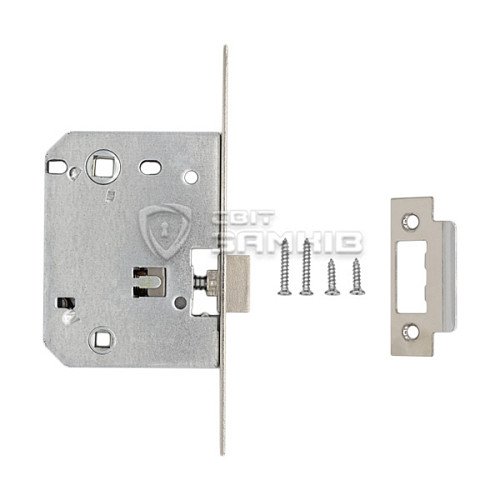 Механізм замка CLASS 170 (BS50*70мм) WC NI нікель полірований - Фото №4