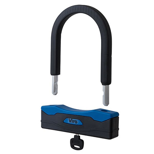 Замок для велосипеда VIRO Moto Sezione Black 127мм 2 ключа - Фото №2