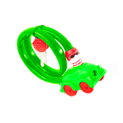 Замок для велосипеда ABUS 1505/55 My First Abus с тросом 55 см 2 ключа Green зеленый - Фото №2