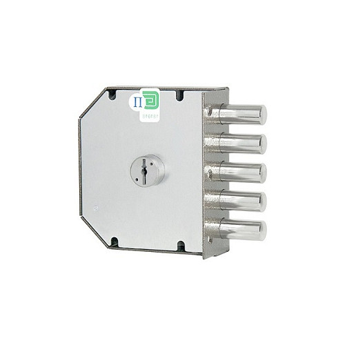 Замок накладний ГАРДІАН 20.07 (BS64мм) 5 ключів правий (н) - Фото №5