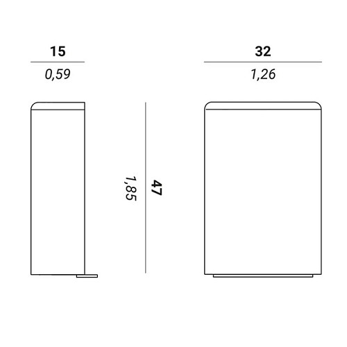  Стопор дверний прихований VERUM Stoppino X магнітний білий - Фото №10