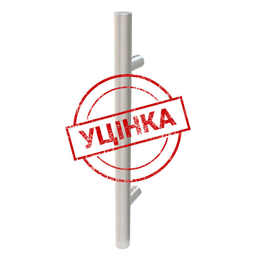 УЦЕНКА Ручка скоба ABELIX Aspen L: 1200mm X: 1000-90° 30mm SS нерж. сталь (половинка) - Фото №1
