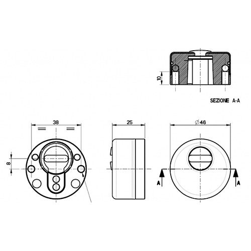Протектор ISEO 4624 + накладка хром - Фото №2