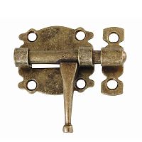 Засув для дверей AMIG мод.484 100х55 мм антік