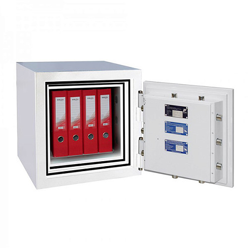 Сейф огневзломостойкий GRIFFON F60CL I.51.K WHITE - Фото №4