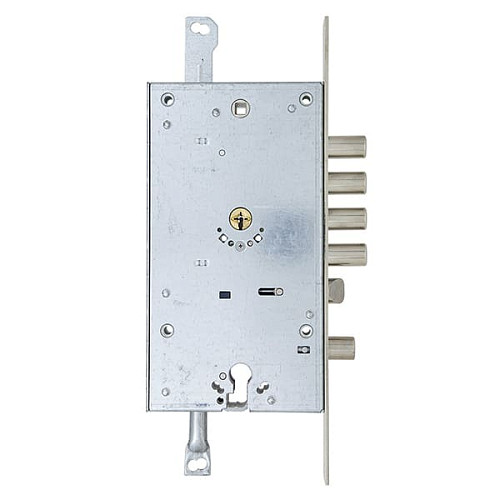 Механізм замка MUL-T-LOCK Omega OFMPB30328L/metal VIP/3in1 Двосистемний (BS65*85мм) хром без зв.план - Фото №3